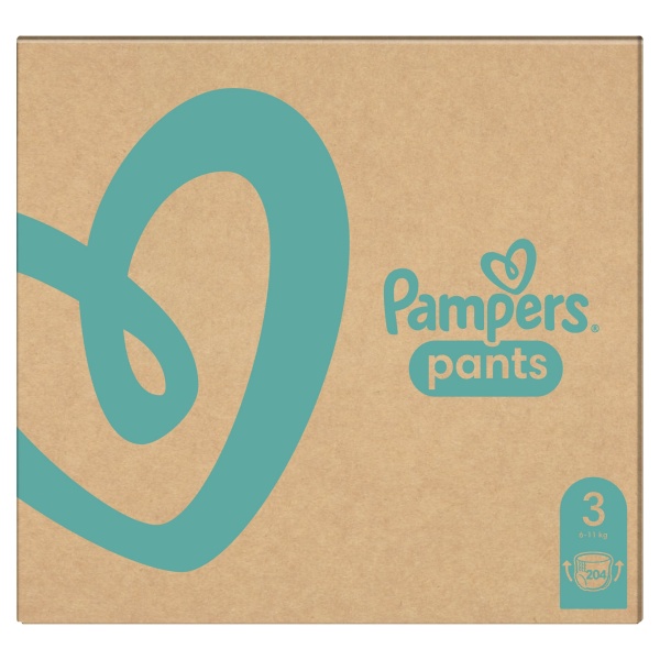 Підгузки-трусики Pampers 3 6-11 кг 204 шт.