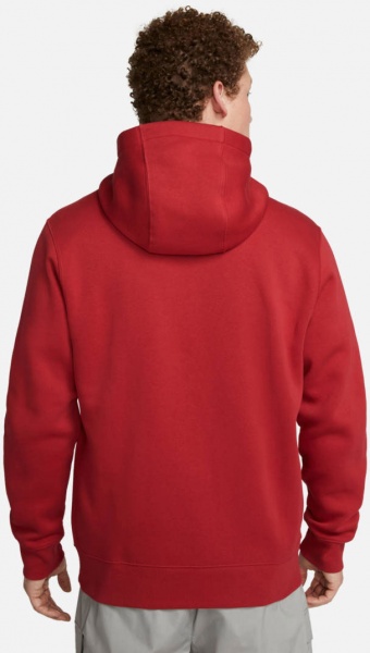 Джемпер Nike LFC M NSW CLUB HOODIE FZ BB DV4581-687 р.XL червоний