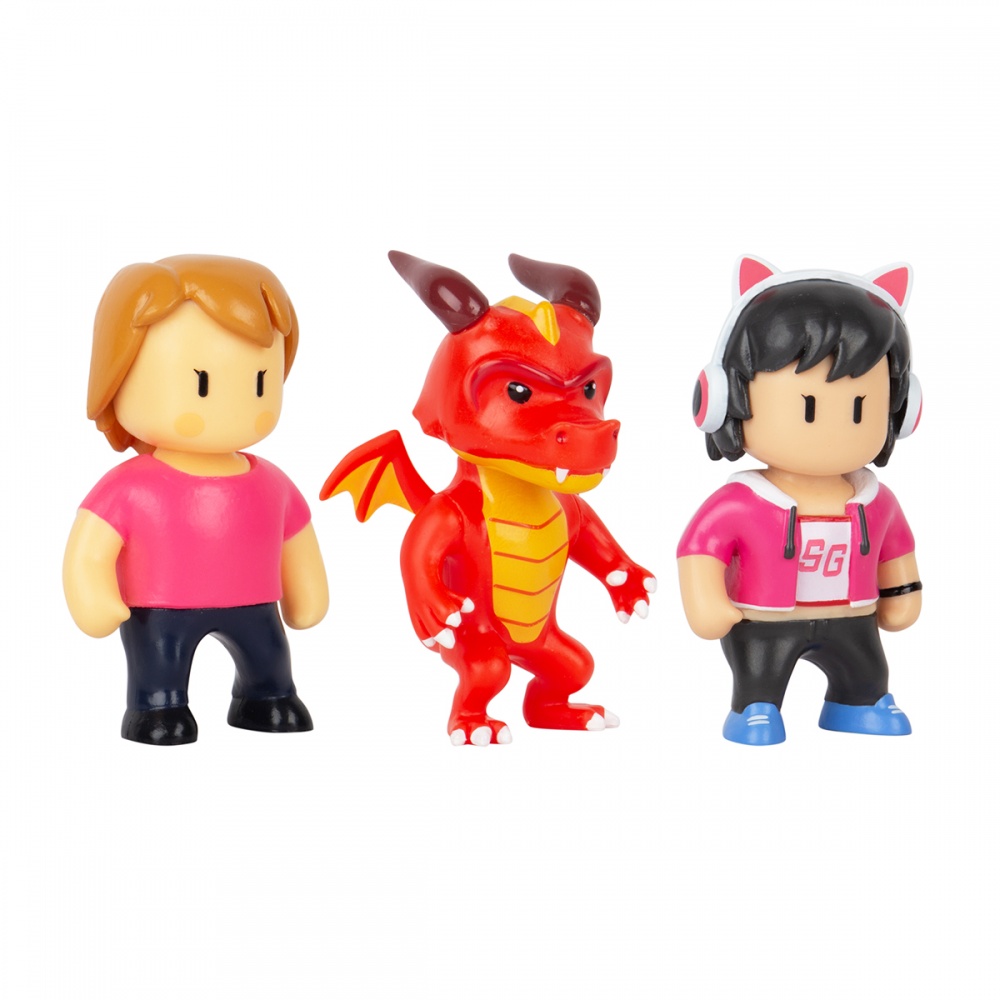 Набор Stumble Guys Оператор Джина, Дракон Инферно, Мисс Стамбл SG2020-3