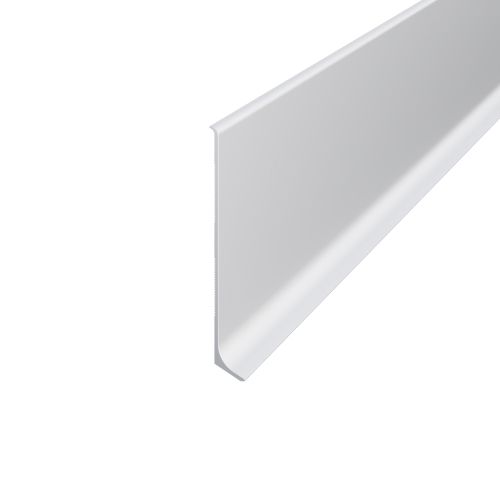 Плінтус алюмінієвий АЛЮПРО ПАС-4729 срібло 2500х40х12 мм