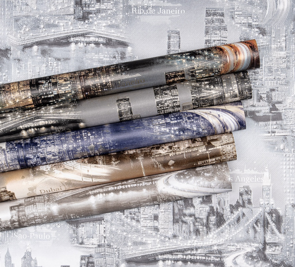 Шпалери паперові Слов'янські шпалери COLORIT Ріо 6600-02 0,53x10,05 м