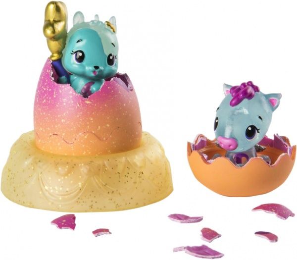 Набір Spin Master Hatchimals 4 сезон Гніздо, 2 колекційні фігурки-сюрпризу в яйцях в асортименті 