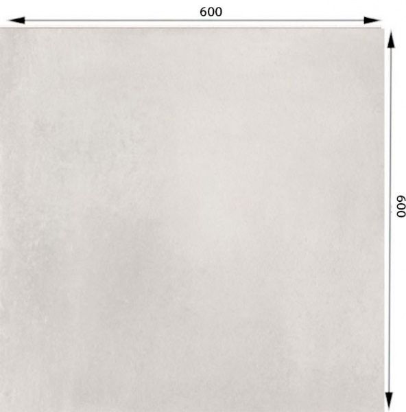 Плитка Golden Tile Concrete Terragres попелястий 18И520 60x60 