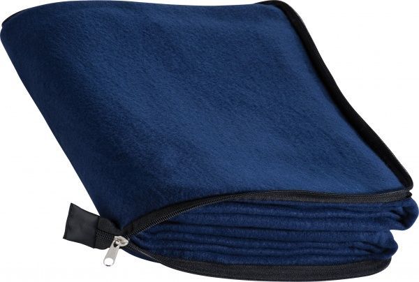 Плед-подушка 2-в-1 120x180 см темно-синій Radcliff 