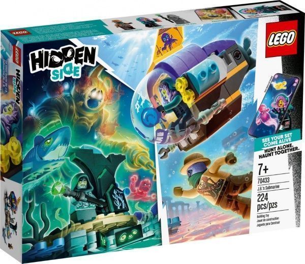 Конструктор LEGO Hidden Side Підводний човен Джей-Бі 70433