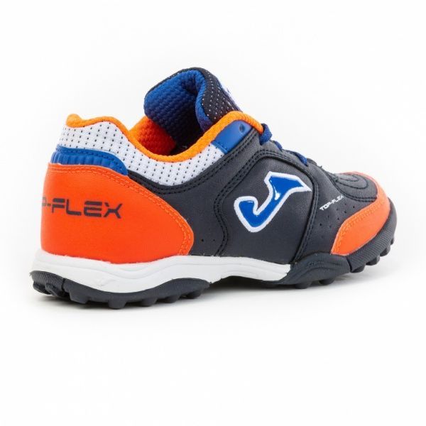 Бутсы Joma TOP FLEX JR 2003 NAVY-ORANGE TURF TPJW.2003.TF р. EUR 35 сине-оранжевый