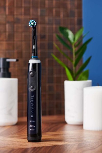 Електрична зубна щітка Oral-B Braun Genius X/D706.513.6X Midnight black
