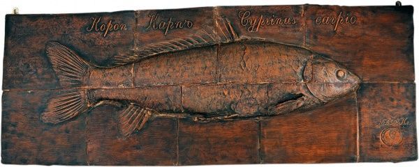 Панно Fish-Point керамическое Барельеф 