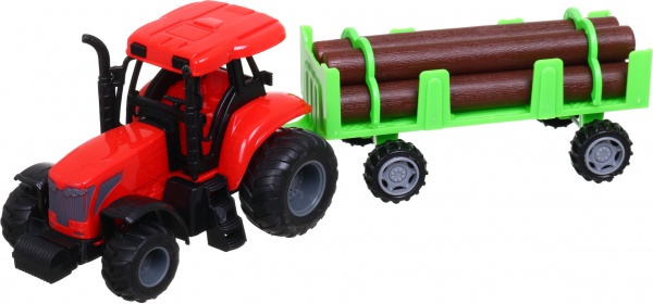 Ігровий набір Shantou х36 шт. ферма 45х34 см червоний JY301557