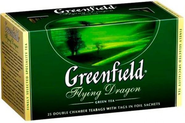 Чай зелений Greenfield Flying Dragon 25 шт. (4820022862013) 