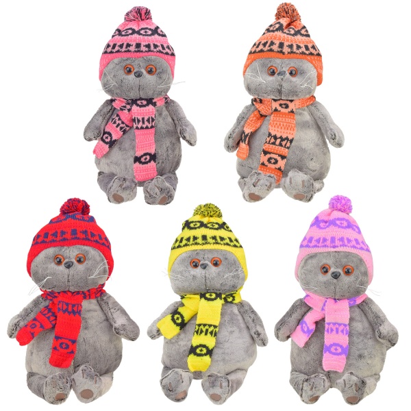 Мягкая игрушка кот Басик 40 см в ассортименте CA2303