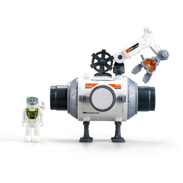 Игровой набор Astropod с фигуркой – Миссия «Построй космическую станцию» 80336