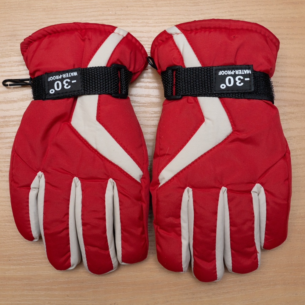 Варежки Devilon лыжные детские р.22 /красный 519339