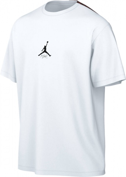 Футболка Nike M J FLT HRTG 85 SS CREW FB7384-100 р.2XL белый