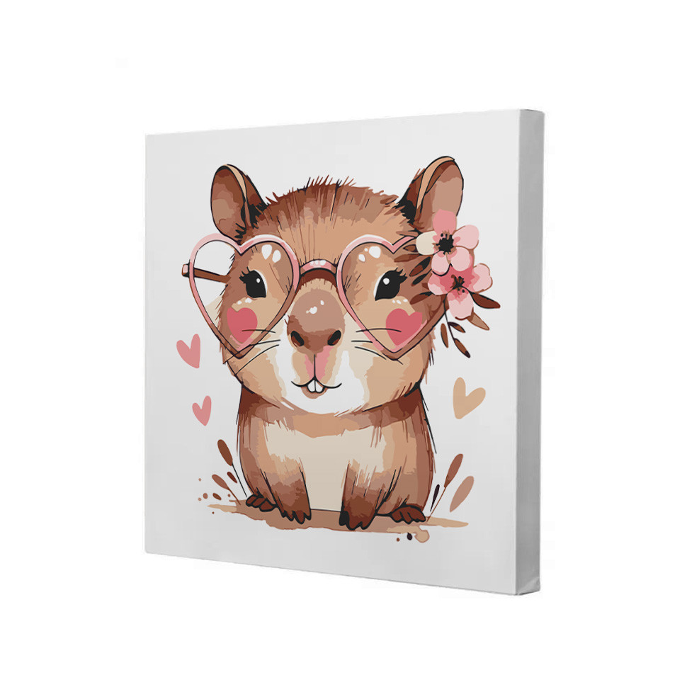 Набор для росписи на холсте Riviera Blanca Capy Love 25x25 см RB-1293