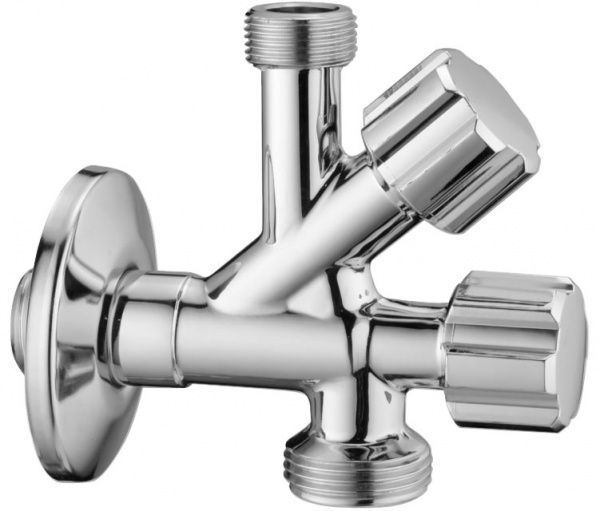 Кран угловой Albertoni 1/2