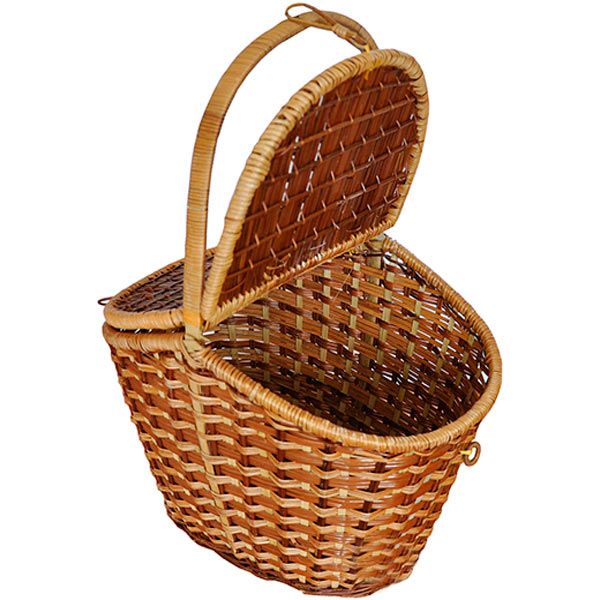 Корзина Экорамбус 41501-B с двустворчатой крышкой 39x26x25 см