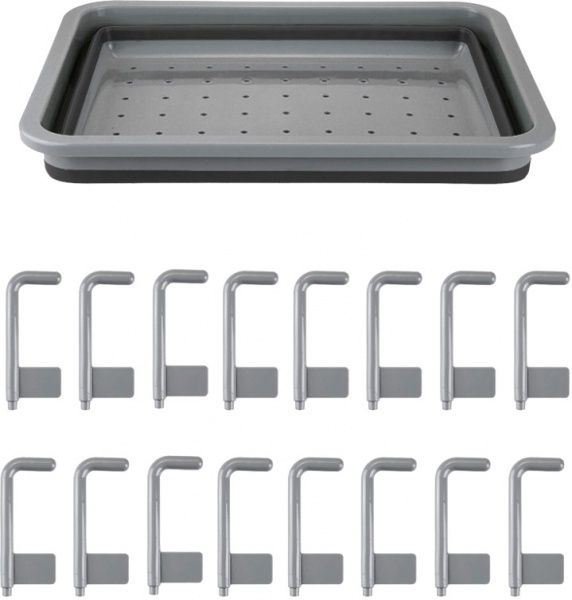 Сушарка для посуду Summit Pop Dish Rack Drainer Black/Grey