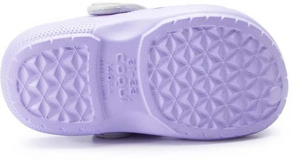 Сабо Coqui TT&F Lt. lila/Khaki grey 9382-602-0246 р.EUR 25/26 фиолетовый с серым