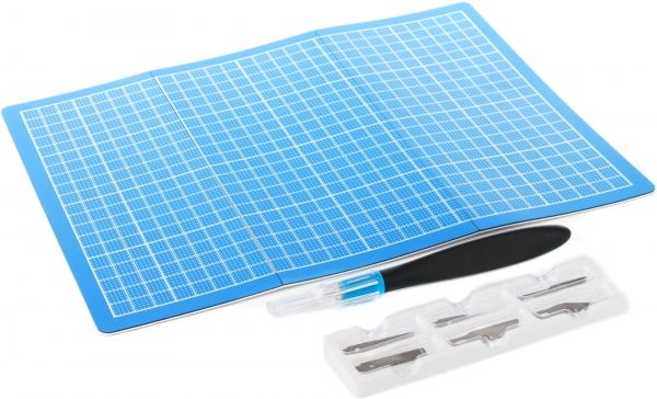 Набір для моделювання 2043 DAFA килимок самовідновлювальний, ніж макетний, 6 змінних лез