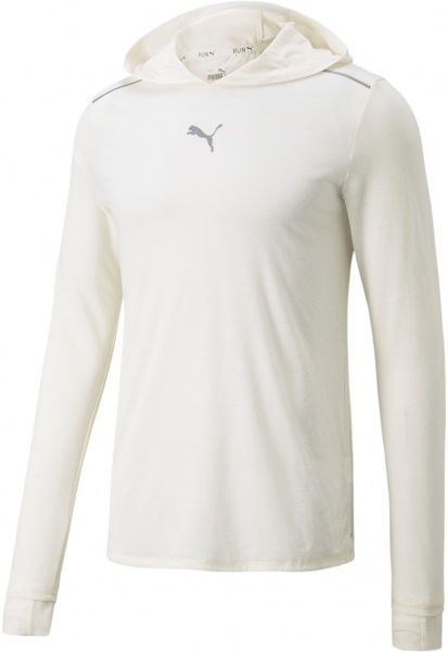 Джемпер Puma RUN WOOL MIDLAYER 52086273 р. S белый
