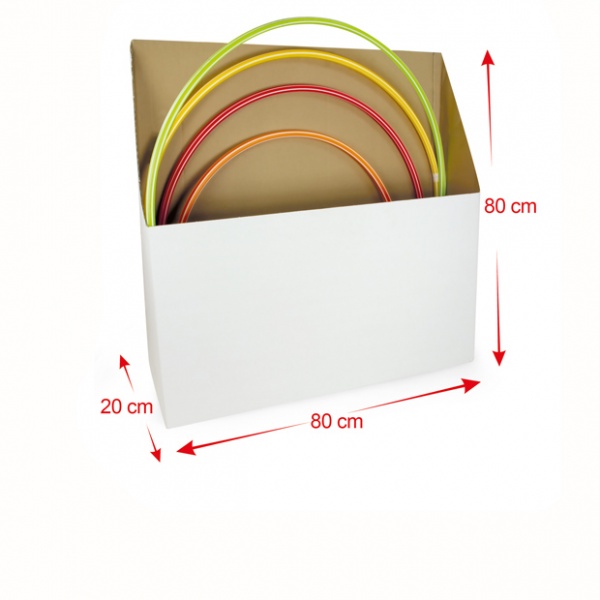 Обруч Mochtoys зеленый d80 