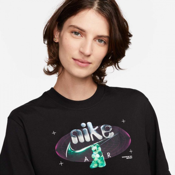 Футболка Nike W NSW TEE OC 2 SS BOXY DX7926-010 р.M чорний