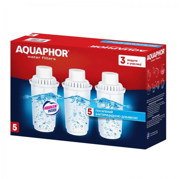 Модуль сменный Аквафор Модуль Аквафор В5-3 шт 