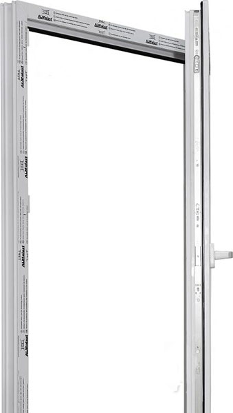 Вікно поворотно-відкидне ALMplast 60 800x1200 мм праве однокамерний склопакет 24 мм