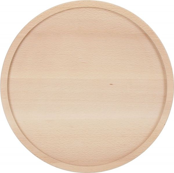 Таця кругла 40 см дерево WoodSteel 