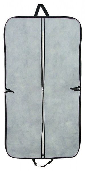 Чехол для одежды 61-49-019 Helfer 112x60 см черно-бежевый