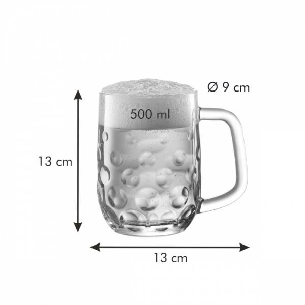 Бокал для пива MyBeer Salute! 309024 500 мл 1 шт. Tescoma 