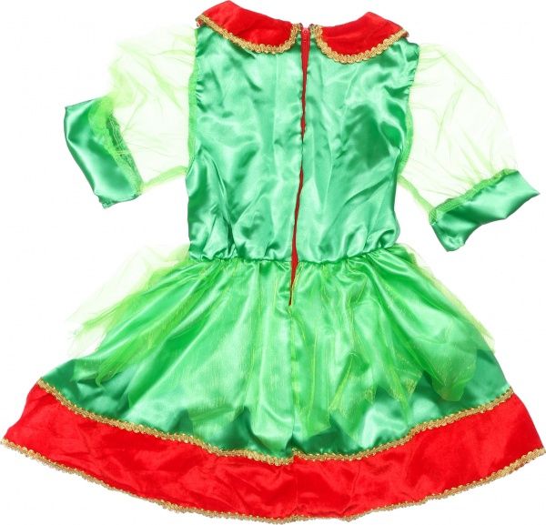 Костюм дитячий карнавальний КАРНАВАЛІЯ Ельф для дівчинки р.110 – 120 зелений 