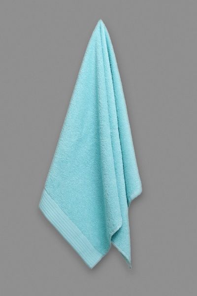 Полотенце махровое ОЕ 50x90 см бирюзовый UP! (Underprice) 