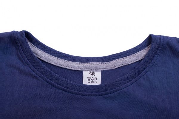 Футболка для хлопчика Luna Kids з принтом Shark р.152 темно-синій 