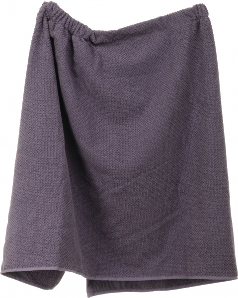 Спідниця для сауни Гофре S-M 70x140 см сірий La Nuit 