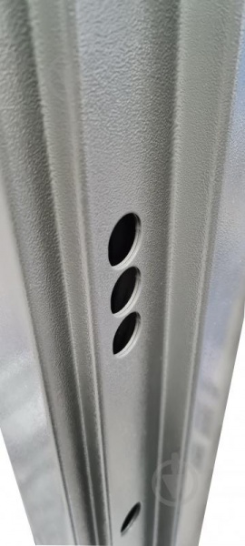 Двері вхідні Булат Сек'юриті 517 дуб немо карбон / дуб немо срібний 2050x950 мм праві