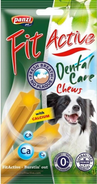 Снеки FitActive для собак Жевательные палочки с кальцием 70 г (5998274312538)