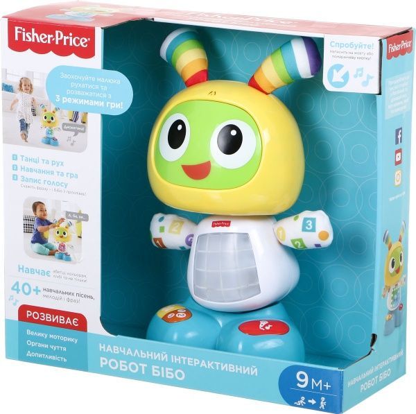 Интерактивный робот Fisher Price БиБо (укр.) FRV58