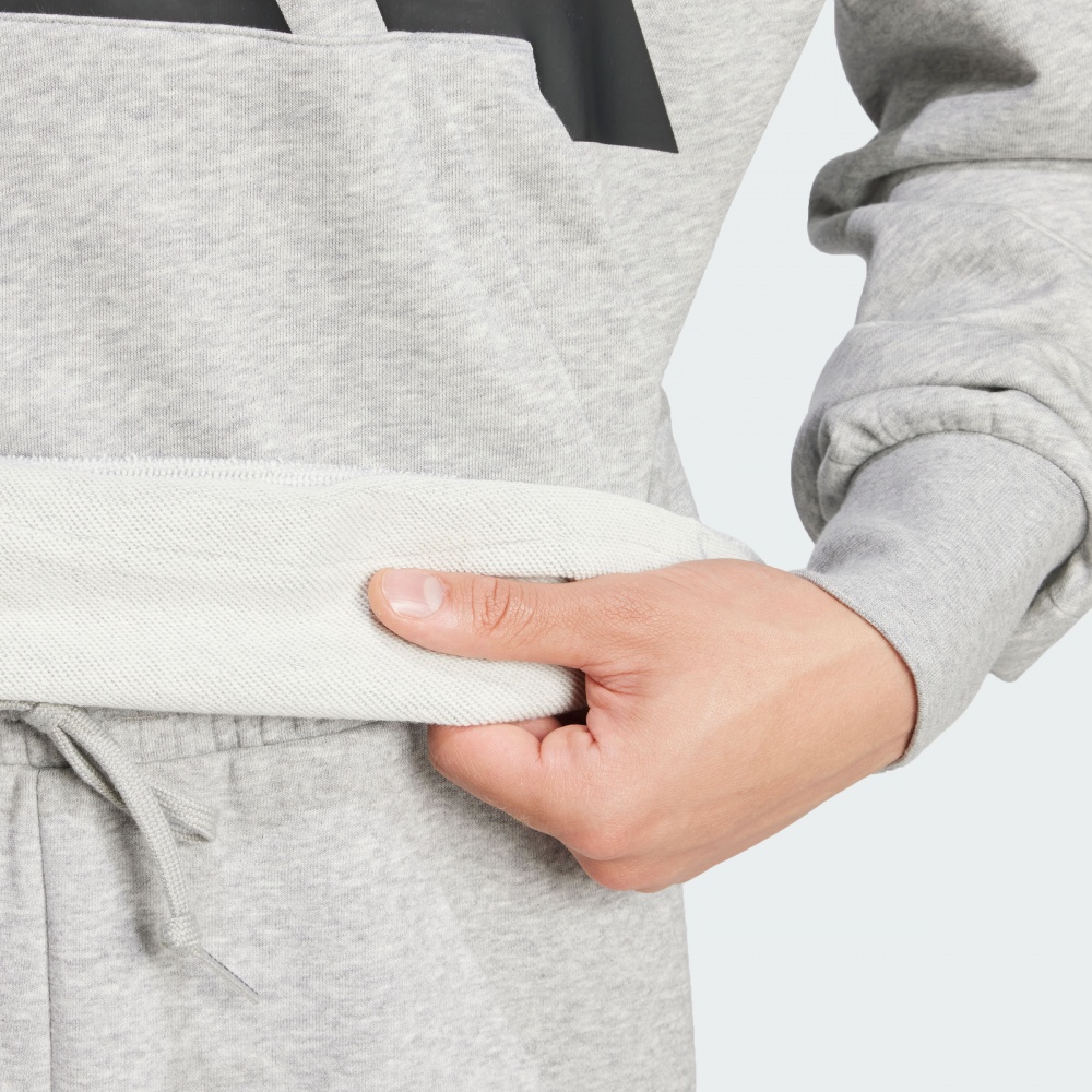 Джемпер Adidas M BL FT HD JE8889 р.XL серый