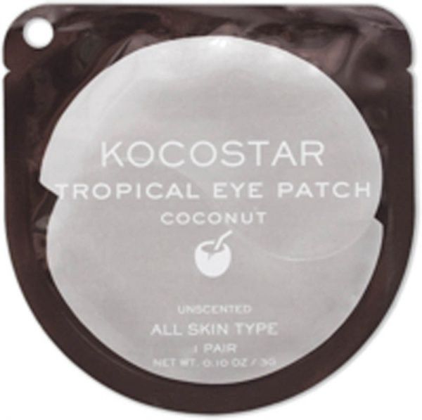 Гідрогелеві патчі Kocostar Tropical Eye Patch Кокос 3 г 2 шт./уп.