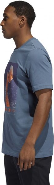 Футболка Adidas LAYUP CRAZE TEE GE4488 M блакитний