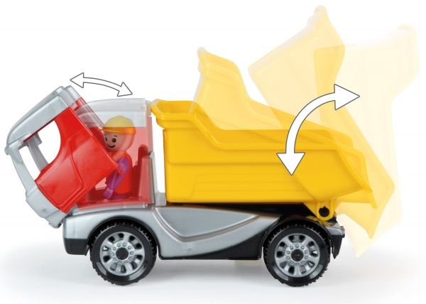 Самоскид Lena Truckies 25 см з фігуркою водія 1620