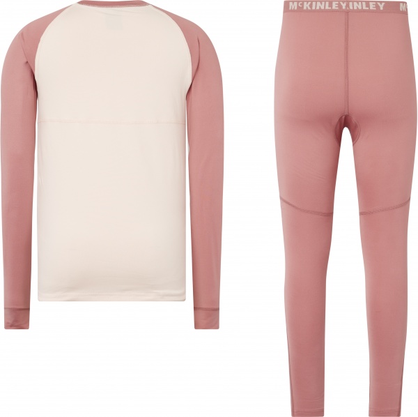Комплект термобілизни McKinley SET Dustin/Dylan jrs 294551-902359 р.140 рожевий