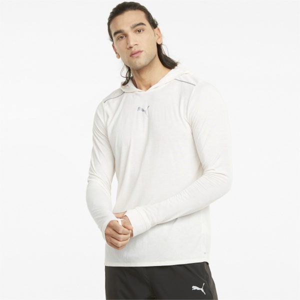 Джемпер Puma RUN WOOL MIDLAYER 52086273 р. M белый