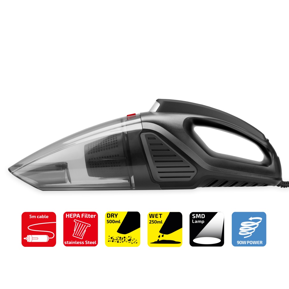 Пылесос автомобильный Heyner 12 V Turbo Power Pro (243100) 