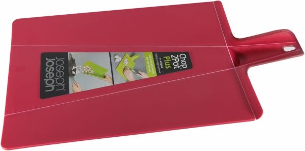 Доска разделочная Chop2Pot 48*27*1,5 см красная пластик 01000090 Joseph Joseph