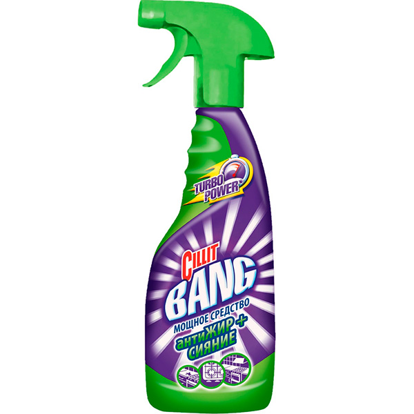 Средство Cillit Bang для удаления жира Антижир + сияние 0,75 л