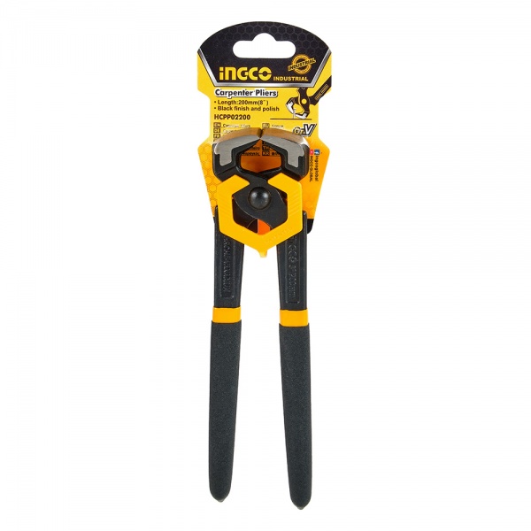 Клещи INGCO столярные 200 мм INDUSTRIAL 1 шт. HCPP02200