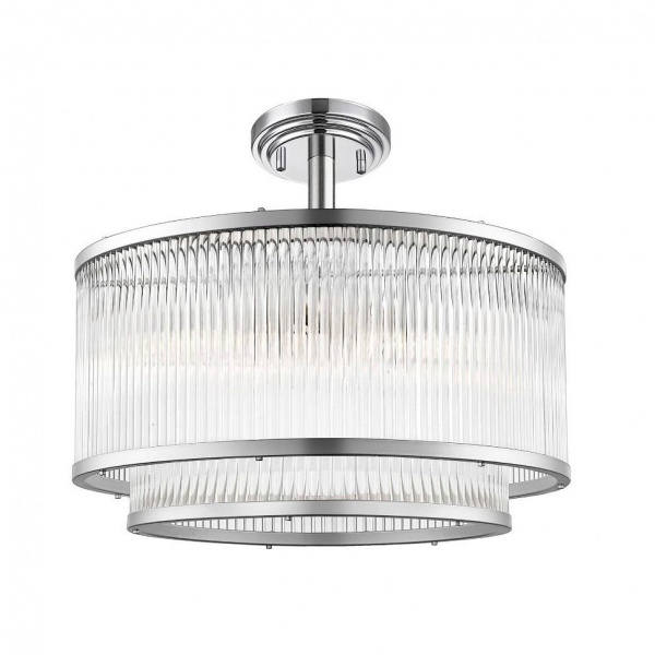 Люстра потолочная Zuma Line Sergio 5x40 Вт E14 хром 